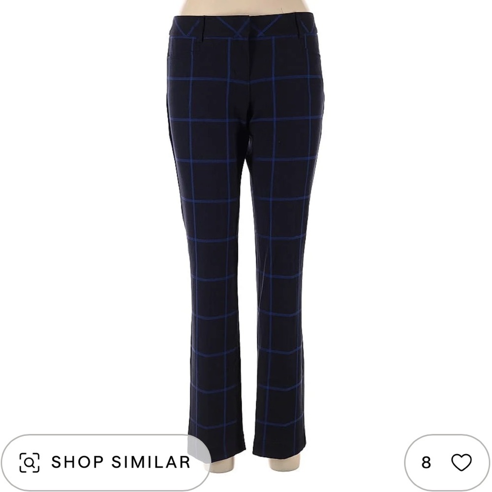 Express Columnist Window Pane Pant - Picture 6 of 6